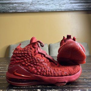 Nike LeBron XVII 17 Red Carpet GS Youth Size 6Y BQ5594-600